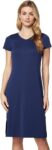 32 DEGREEES Women?s Cool T-Shirt Dress | Moisture Wicking | Ultra-Soft | Anti - Odor | Side Slits