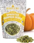 RawGuru Unsalted Pumpkin Seeds, Sprouted & Organic, Raw | Keto | Vegan | Kosher | Paleo | Gluten Free Snacks | Superfood, 16 oz.