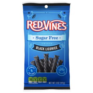 Sugar Free Red Vines Black Licorice Twists - 5-oz. Bag